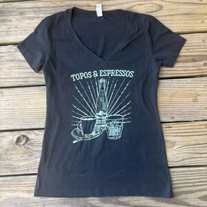 Topos & Espressos Baby Tee